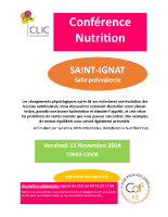 conférence nutrition ST-IGNAT