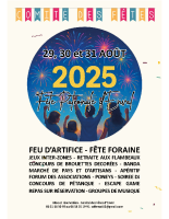 AFFICHE FETE PATRONALE 2025