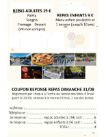 coupon reponse repas