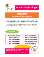 Flyer Sophrologie MALAUZAT
