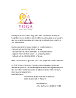 yoga site internet de la mairie 2025
