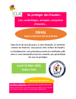 Flyer Se protéger des fraudes ENVAL 202603