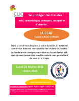 Flyer Se protéger des fraudes LUSSAT 202602